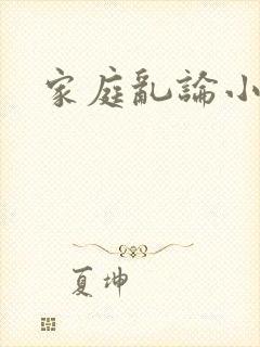 家庭乱论小说
