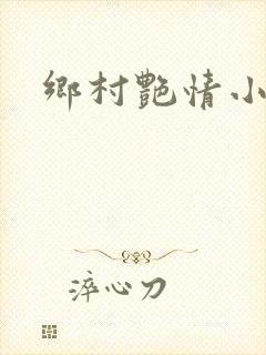 乡村艳情小说