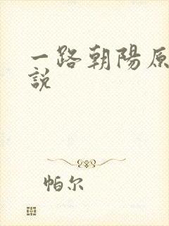 一路朝阳原著小说