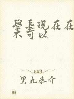 学长现在在上课不可以