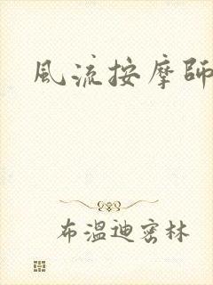 风流按摩师封面