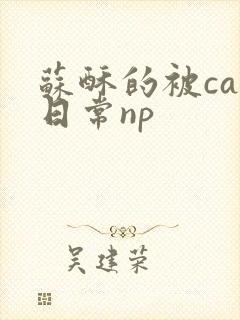 苏酥的被cao日常np