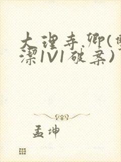 大理寺.卿(双洁1V1破案)