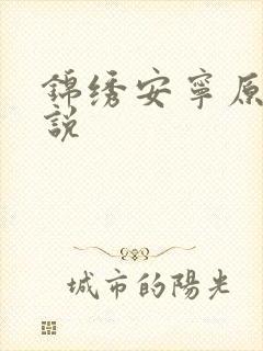 锦绣安宁原著小说
