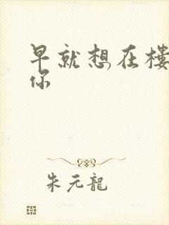早就想在楼梯要你