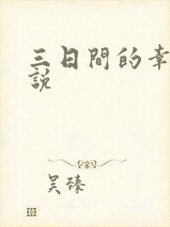 三日间的幸福小说