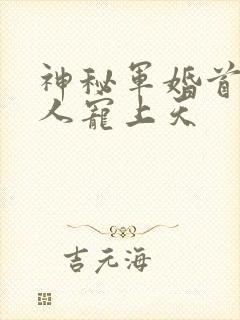 神秘军婚首长大人宠上天