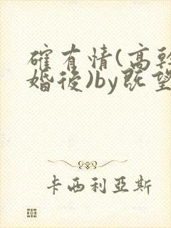 确有情(高干 婚后)by既望笔趣阁