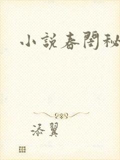 小说春闺秘史封面