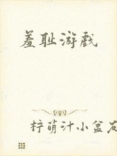 羞耻游戏