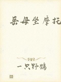岳母坐摩托
