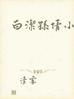 白洁孙倩小说
