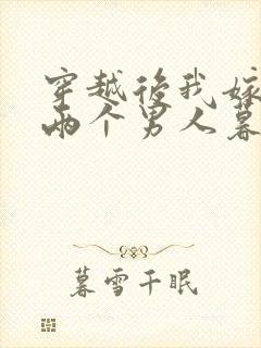 穿越后我嫁给了两个男人暮色酒歌