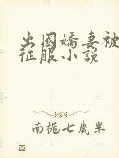 出国娇妻被黑人征服小说封面