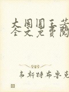 大团圆王芳高敏全文免费阅读