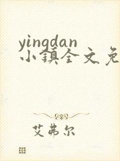 yingdan小镇全文免费阅读笔趣阁封面