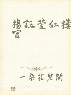 杨钰莹红楼醉高官