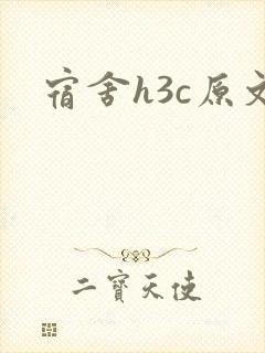宿舍h3c原文