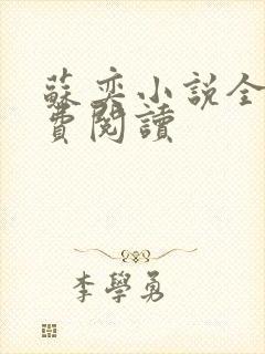 苏奕小说全文免费阅读封面