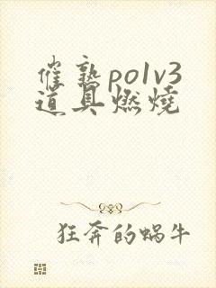 催熟po1v3道具燃烧