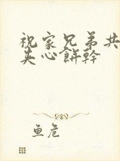 祝家兄弟共享后夹心饼干