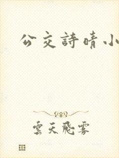 公交诗晴小说