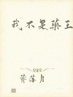 我不是药王
