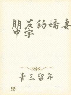 朋友的娇妻hd中字