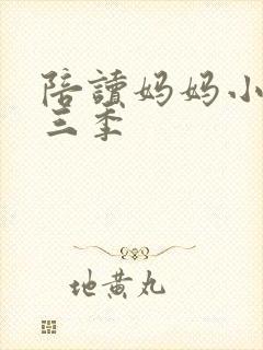 陪读妈妈小说第三季