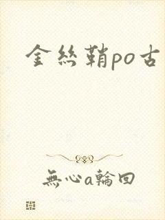 金丝鞘po古言封面