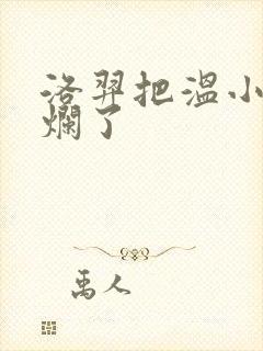 洛羿把温小辉做烂了