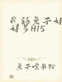 我的兔子好软水好多H15