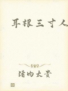 耳根三寸人间