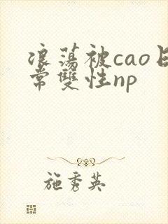 浪荡被cao日常双性np封面
