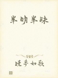 半明半昧