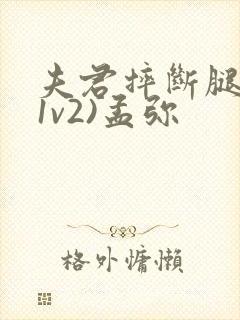 夫君摔断腿后(1v2)孟弥
