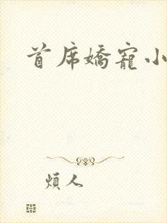 首席娇宠小情人
