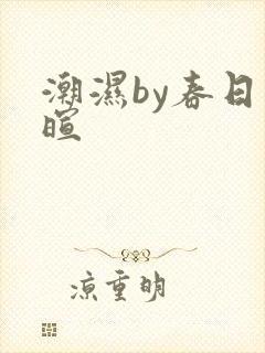 潮湿by春日负暄封面