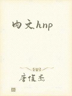 肉文hnp封面