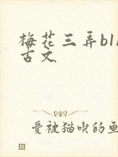 梅花三弄b1h古文封面