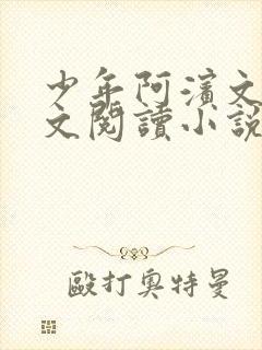 少年阿滨文全全文阅读小说封面