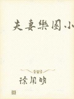 夫妻乐园小说