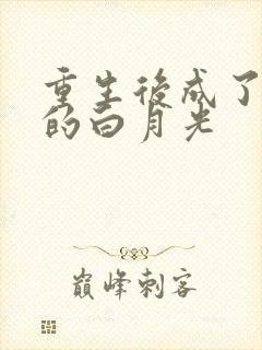 重生后成了皇帝的白月光封面