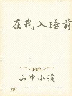 在我入睡前