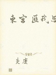 东宫 匪我思存封面