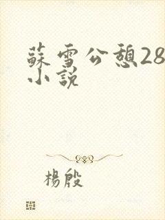 苏雪公憩28篇小说
