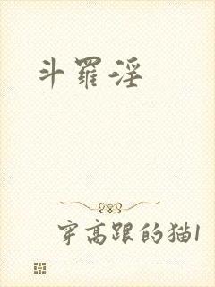 斗罗淫封面