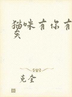 猫咪有你有我足矣