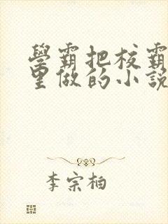 学霸把校霸往死里做的小说封面