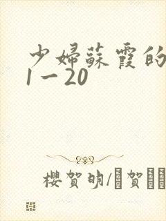 少妇苏霞的沉沦1一20